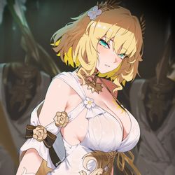 This is a pixiv picture whose title is Aglaea.