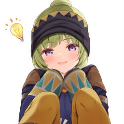 This is a pixiv picture whose title is 電球とベスマさん.
