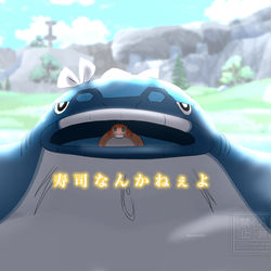 This is a pixiv picture whose title is 弱寿司モンブラン.