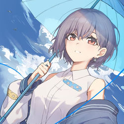 This is a pixiv picture whose title is 高松ともり.