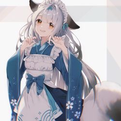 This is a pixiv picture whose title is かわいいこのこ！！.