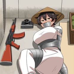 This is a pixiv picture whose title is Miss(ing) Saigon.