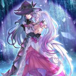 This is a pixiv picture whose title is 琪芽共舞·中.