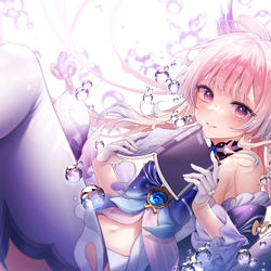 This is a pixiv picture whose title is 珊瑚宮心海.