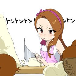 This is a pixiv picture whose title is トントントントン….
