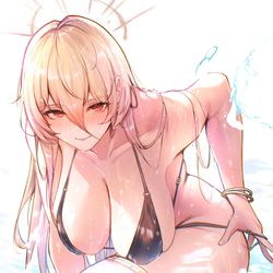 This is a pixiv picture whose title is 水着インプラカブルさん.