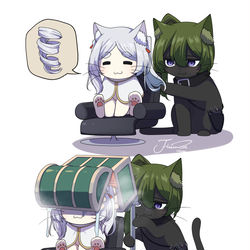 This is a pixiv picture whose title is 💺💈.