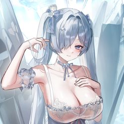 This is a pixiv picture whose title is Cinderella.