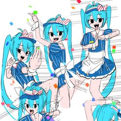This is a pixiv picture whose title is ポーズ練習.