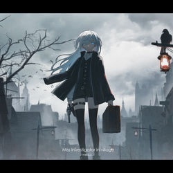 This is a pixiv picture whose title is Miss Investigator in village.