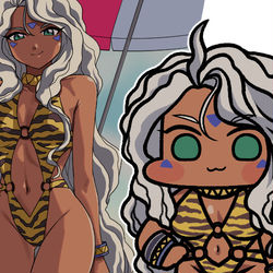 This is a pixiv picture whose title is ウルド.