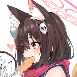 This is a pixiv picture whose title is 主殿！お揚げさんいただいます！.