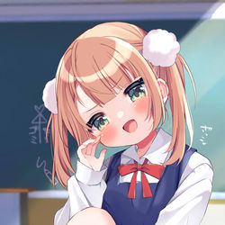 This is a pixiv picture whose title is 秘密の放課後.