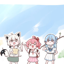 This is a pixiv picture whose title is ふぶみこめっとさん.