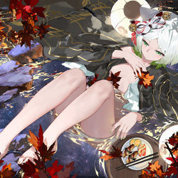 This is a pixiv picture whose title is 晚秋.