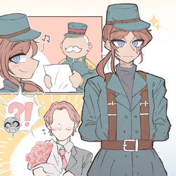 This is a pixiv picture whose title is skeb！！！.