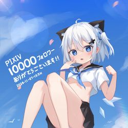 This is a pixiv picture whose title is フォロワー1万人ありがとうございます！.