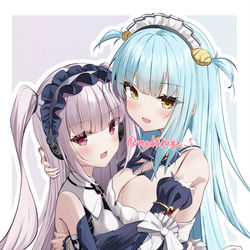 This is a pixiv picture whose title is ネプチューン×ハルフォード.
