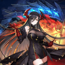 This is a pixiv picture whose title is フリードリヒ・デア・グローセ / アズールレーンTCG.