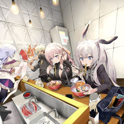 This is a pixiv picture whose title is ラーメン.