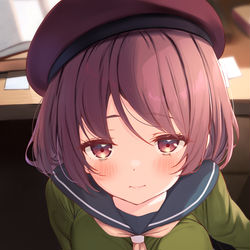 This is a pixiv picture whose title is 自習室で.