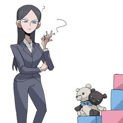 This is a pixiv picture whose title is 全身バラバラびっくり箱封印こちょこちょお姉さん.