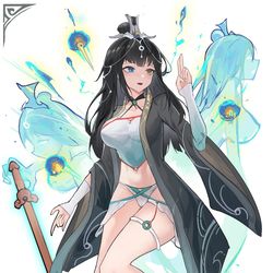 This is a pixiv picture whose title is 楚星月.