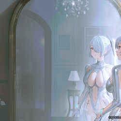 This is a pixiv picture whose title is 灰姑娘.
