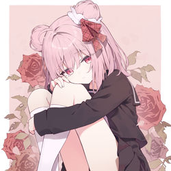 This is a pixiv picture whose title is しぼみ….