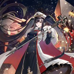 This is a pixiv picture whose title is ペーター・シュトラッサー / アズールレーンTCG.