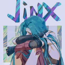 This is a pixiv picture whose title is 散发金克丝画一下.