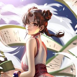 This is a pixiv picture whose title is TenTen.