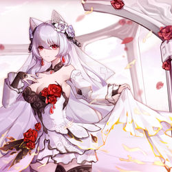 This is a pixiv picture whose title is 两个月下.