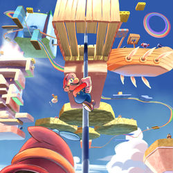 This is a pixiv picture whose title is 天空へ.