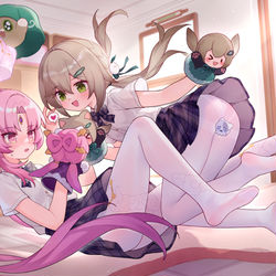 This is a pixiv picture whose title is 娃娃亲.