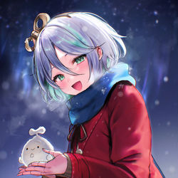 This is a pixiv picture whose title is White Winter.