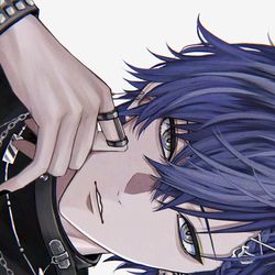 This is a pixiv picture whose title is 👻🔪.