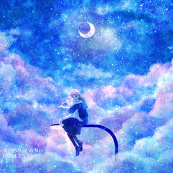 This is a pixiv picture whose title is 再会.
