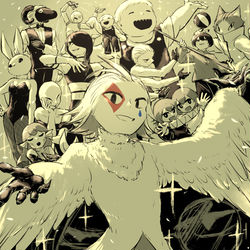 This is a pixiv picture whose title is アグリースワン.