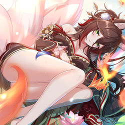 This is a pixiv picture whose title is 忘归人.