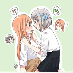 This is a pixiv picture whose title is リー清キス.
