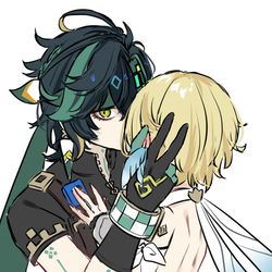 This is a pixiv picture whose title is ほた受けとか.