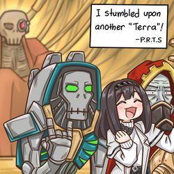 This is a pixiv picture whose title is Priestess on another Terra.