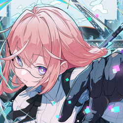 This is a pixiv picture whose title is 月城柳.
