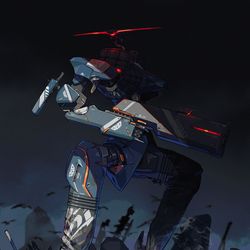 This is a pixiv picture whose title is conqueror.