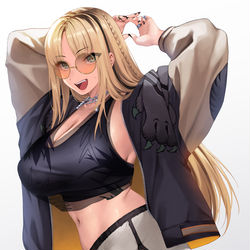 This is a pixiv picture whose title is 虎金妃笑虎.