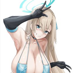 This is a pixiv picture whose title is アスナ.