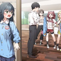 This is a pixiv picture whose title is 学マス ファンアートまとめ.
