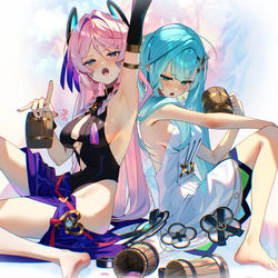 This is a pixiv picture whose title is ばあちゃんず.
