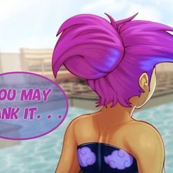 This is a pixiv picture whose title is Wi-Nja Spank.